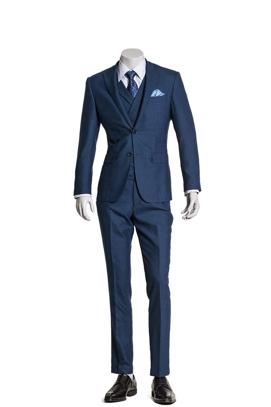 藏蓝时尚三件套