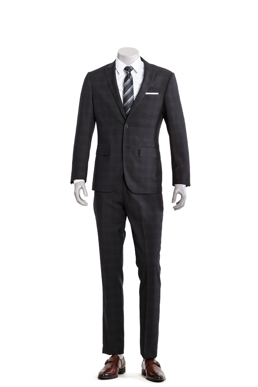 深灰色时尚两件套